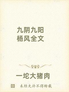 九陰九陽楊風(fēng)全文