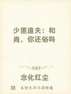 少匪追夫：和尚，你還俗嗎