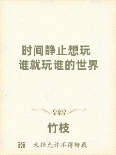 時(shí)間靜止想玩誰(shuí)就玩誰(shuí)的世界